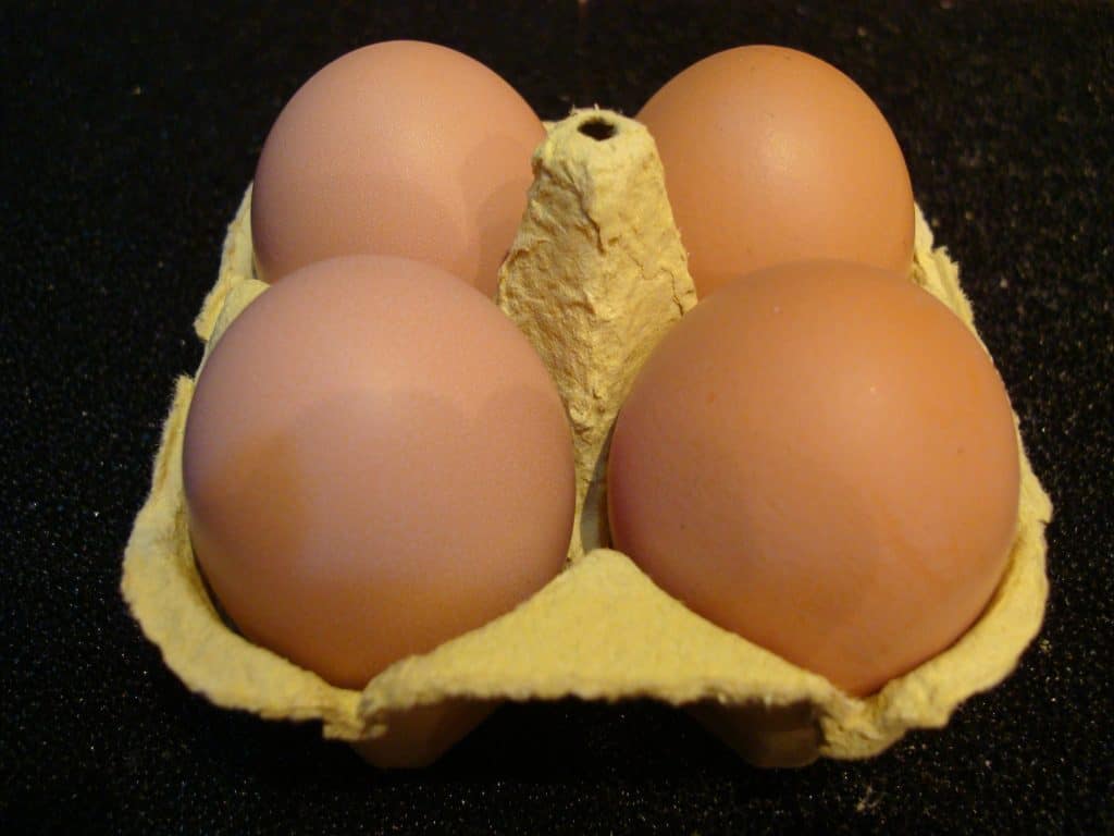 Amber hybrid egg