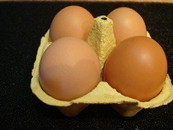 Lovely large brown eggs