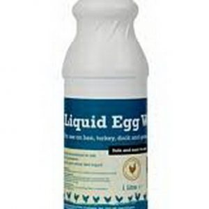 Egg sanitising wash